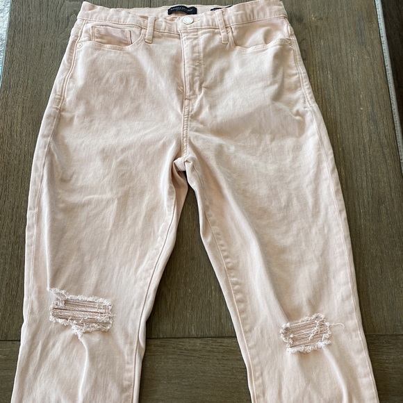 Banana Republic High-Rise Premium Denim, Blush - Picture 8 of 8